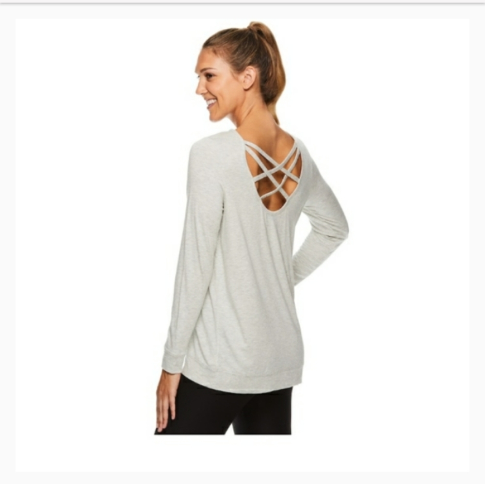 NWT-Tek Gear strappy back tank-M